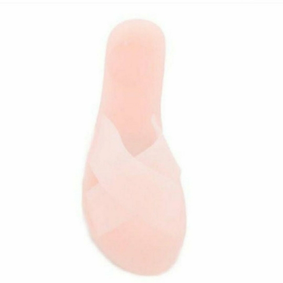 💥NWT- Blush Pink Fun Slides Sandals - Picture 3 of 4